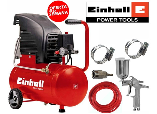 Compresor Aire Enhell Ideal Pintura Gratis Pistola Manguera