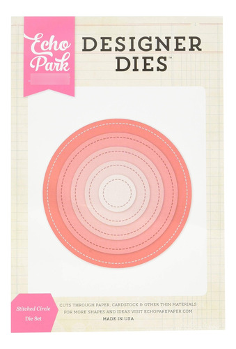 Park Paper Company Eppdie604 Stitched Circulo Nesting Die