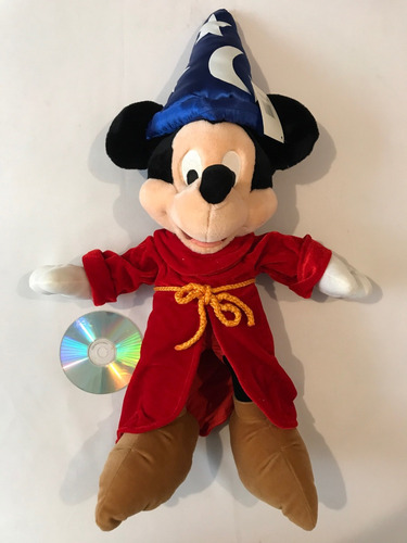 Peluche De Mickey Mouse Mago Hechicero Fantasia Disney Store