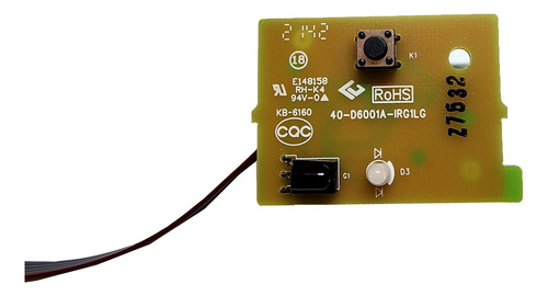 Boton Con Sensor Tcl 50a441 N/p: 40-d6001a-irg1LG