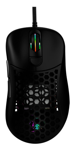 Imagen 6 de 12 de Mouse gamer de juego VSG Aquila Air negro mate