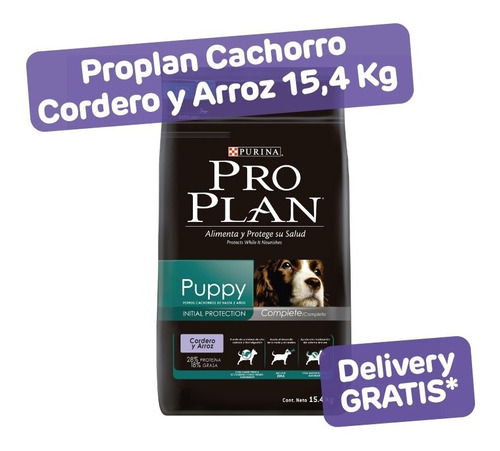 Proplan Cachorros Cordero Y Arroz 15.4 Kg 