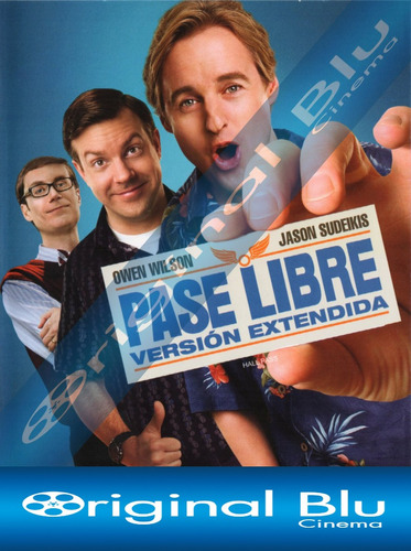 Pase Libre - Owen Wilson - Blu Ray Original - Almagro