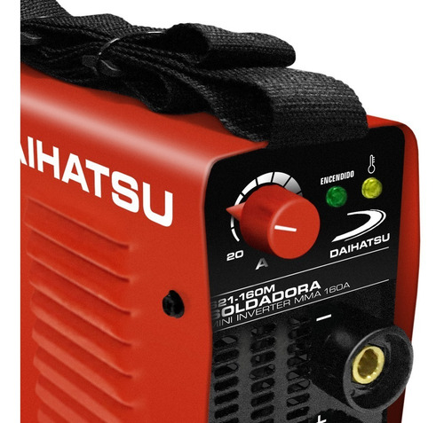Soldadora Inverter 160a P/hierro Daihatsu S21-160m + Mascara