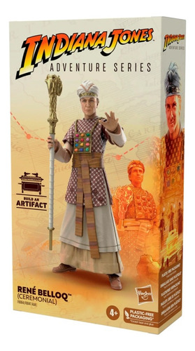 Figura Indiana Jons Adventur Series Rene Belloq (f6047-r)