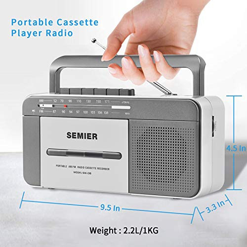 Retro Boombox Cassette Player: Portable