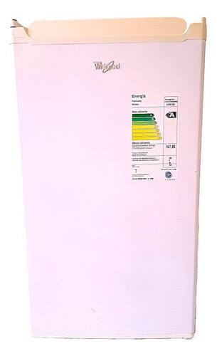 Heladera Bajo Mesada Whirpool 120 Lts Impecable Blanco (Usado)