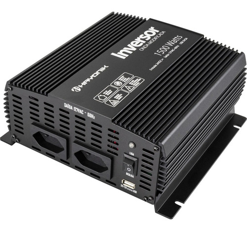 Inversor Hayonik 1500w 24v/127v Modelo Novo Onda Modificada