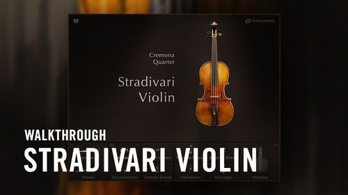 Native Instruments Stradivari Cello + Stradivari Violin Top
