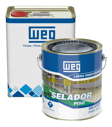 Tinta Weg W-poxi Hss 301 - Incolor - 7,2 L