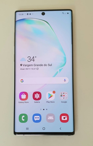 Samsung Galaxy Note10+ Dual Sim 256 Gb Aura Glow 12 Gb Ram