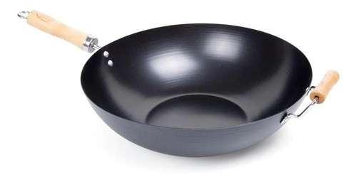 Imagen 2 de 2 de Sartén Wok De 32 Cms De Diámetro Antiadherente Cocina Alpine