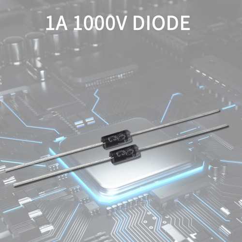 100 Diodos Rectificadores 1n4007 In4007 Do-41 1a 1000v-fs