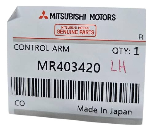 Meseta Delantera Izquierda Mitsubishi Lancer Touring 2.0