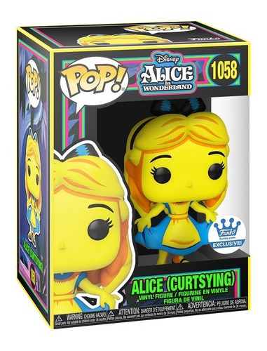 Alicia Blacklight Funko Pop 1058 Exclusivo Funkoshop