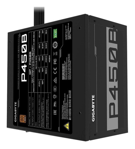 Fuente De Poder Para Pc Gigabyte Gp-p450b 450w Negra 220v