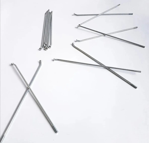 Set Rayos Delanteros 18 + 18 Premium Honda Nx 650 Zincado 255 Mm