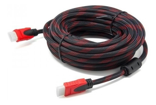 Imagen 2 de 7 de Cable Conexion Hdmi 15m Mallado 15 Metros Full Hd V1.4