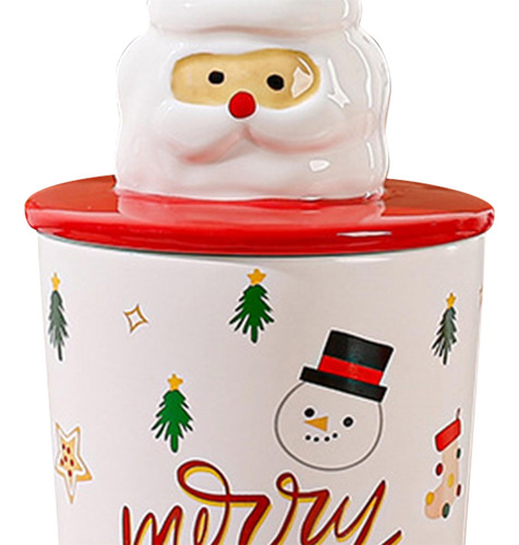 Caja De Regalo Para Taza Navideña, Taza Para Café Con Tapa