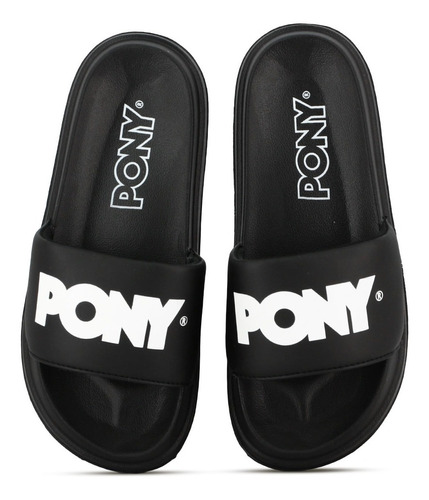 Ojotas Para Niños Adolescentes Chancletas Pony Brooklyn