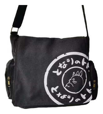 Bolso De Hombro De Lona Totoro De Alta Calidad