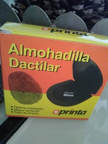 Almohadilla Dactilar Printa 50mm Pack X 1
