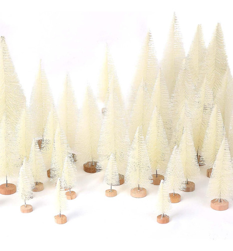 30 Mini Árboles De Navidad Artificiales Árbol De Navi...