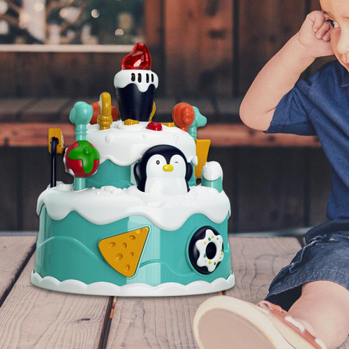 Juguete De Pastel De Cumpleaños, Juguete De Juego De Verde