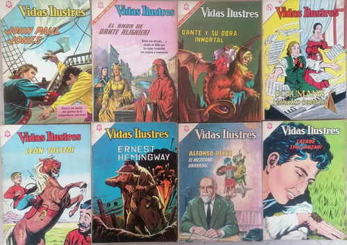 37 Ejemplares De Vidas Ilustres De Los Años 1964 A 1966