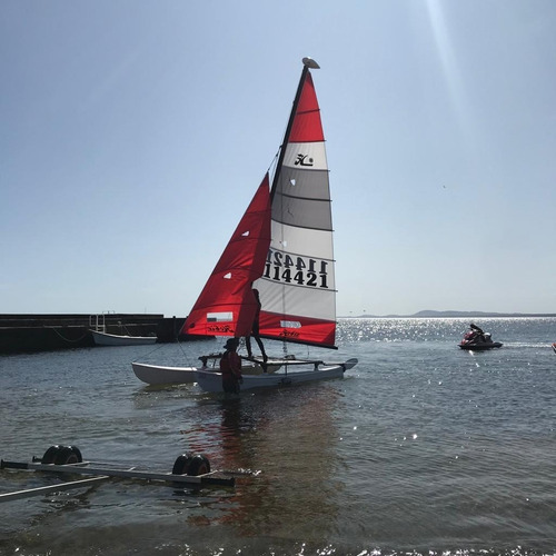 Catamaran Hobie H16 - Usado En Muy Buenas Condiciones