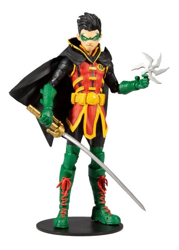 Damian Wayne As Robin Dc Multiverse Mcfarlane