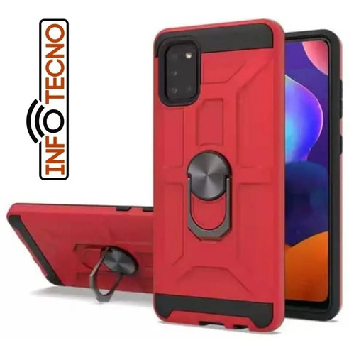 Forro Protector Antigolpe Spritte Anillo 360 Samsung A31