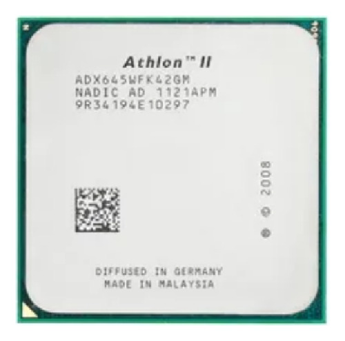 Procesador X4-645 3,1 Ghz, 4 Núcleos Y 45 Nm Lga Am3 (Reacondicionado)