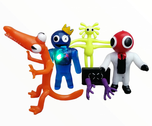 Roblox Rainbow Friends, Blue,red, Orange, Yellow Spider 12cm