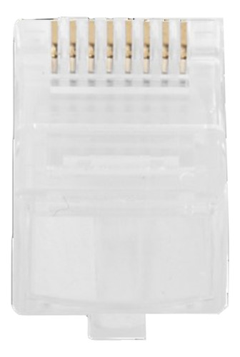Plug Rj45 Pass Through 100 Pieza Cat6 Sin Blindaje Linkedpro