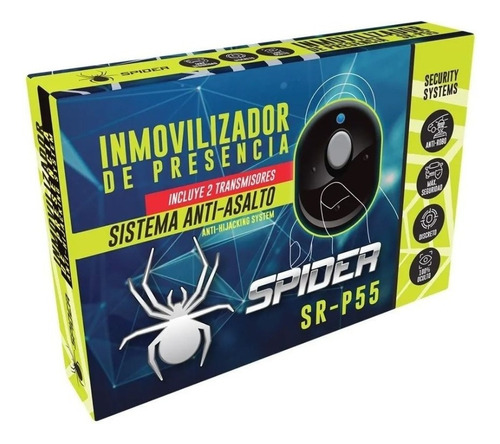 Inmovilizador De Presencia Para Auto O Moto Universal Spider