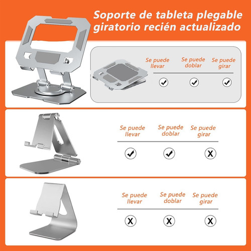 Aplica, Soporte Para Tableta,soporte Para Tablet Multiángulo
