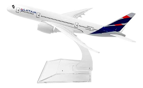 Avião Boing 787 Latam Em Metal Com Suporte W Aircraft Model