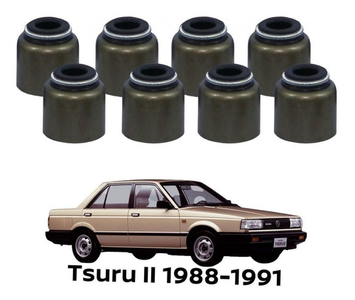 8 Sellos Valvulas Tsuru Ii 1989 Motor 1.6 8 Val