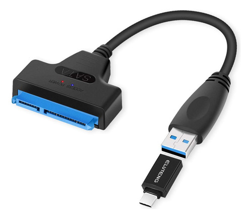 Eluteng Adaptador Usb Sata Cable Pine Hdd Ssd Para Uasp Iii