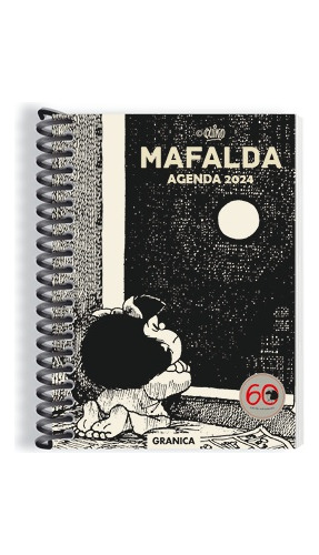 Agenda 2024 Mafalda Noche - Granica Y Guido  Indij 