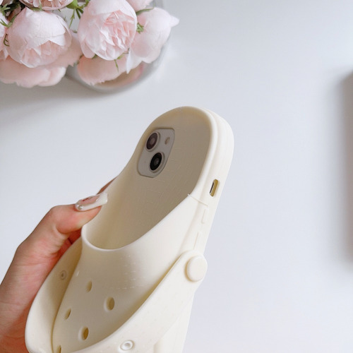3d Cute Soft Silicone Phone Case Cordão À Prova De Choque