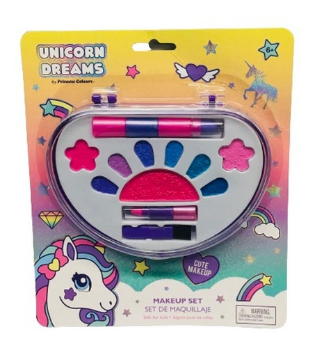 Unicorn Set Maquillaje Con Labial Cosmetico Ar1 1820 Ellobo