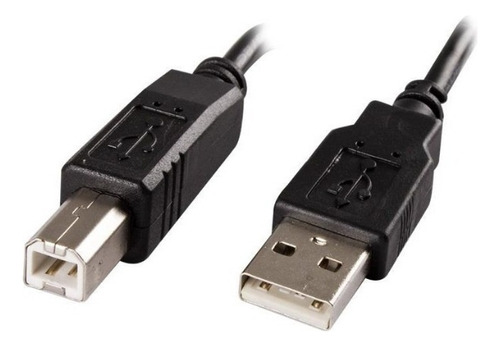 Cable Para Imresora  Usb 2.0 A/b Negro