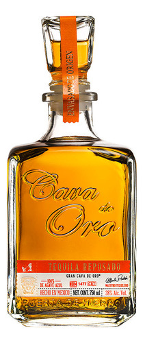 Tequila Rep.100% Cava De Oro 750ml