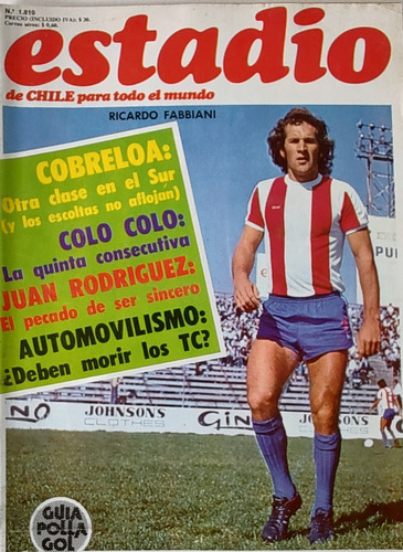 Revista Estadio N°1810 Ricardo Fabbiani (ee135