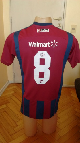 Camiseta San Lorenzo 2010 Lotto Dorsal 8