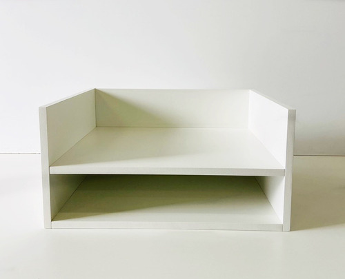 Suporte,base P/ Impressora Branco Suporte Papel A4 Em Mdf