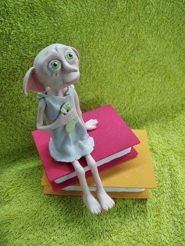 Topes De Torta - Dobby Elfo Harry Potter En Masa Flexible