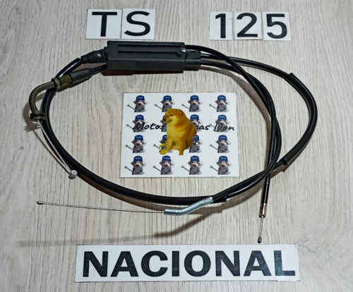 Ts 125 Cable Acelerador Con Caja